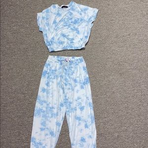 Adorable soft matching set